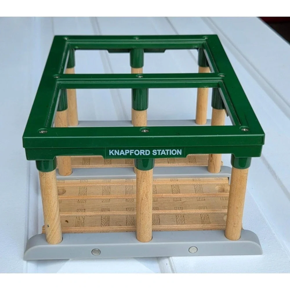 Thomas Wooden Railway Knapford Station Wood Train Building (No Domes)